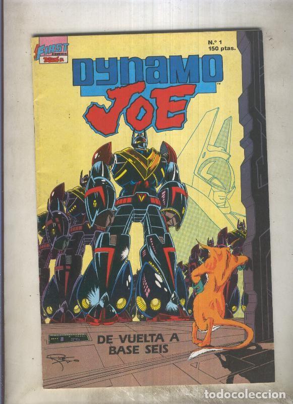 C&oacute;mics: Dynamo Joe numero 01 (numerado 4 en interior cubierta) - Doug Rice-John Ostrander - Foto 1