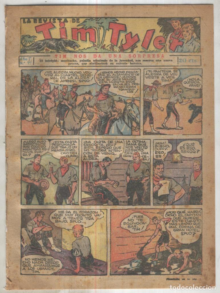 Comics: Tim Tyler de Hispano Americana numero 077 (procede de tomo desencuadernado) - Varios
