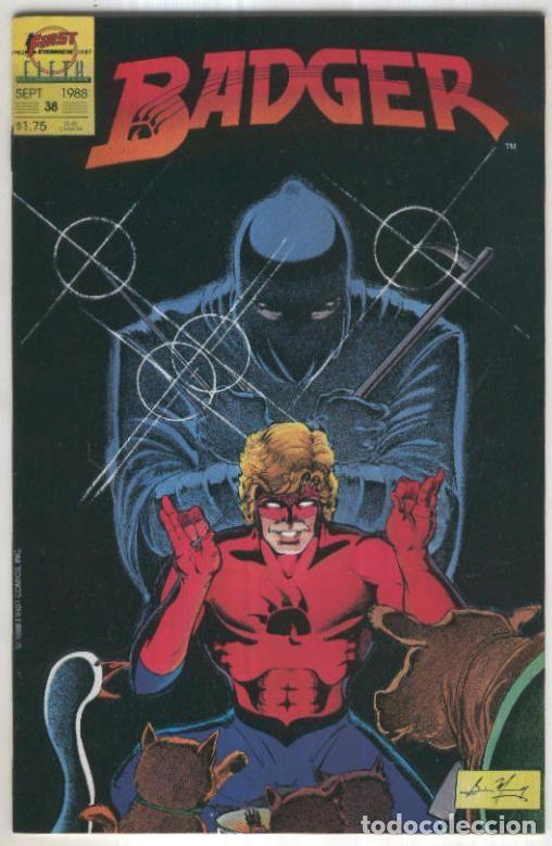 Comics : BADGER, Vol.1 No.38: Gabriel, blow your horn (First Comics 1988) - Mike Baron