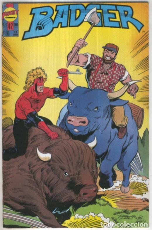 Comics: BADGER, Vol.1 No.42: Tall Tale (First Comics 1988) - Mike Baron