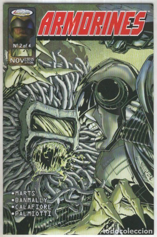 Fumetti: ARMORINES, Vol.2 No.02: Burnin Love (Acclaim 1999) - Omar Banmally