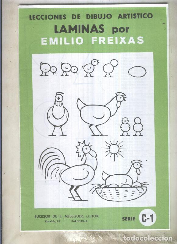 C&oacute;mics: Lecciones de dibujo artistico serie numero C-01: Temas varios por Emilio Freixas - Emilio Freixas