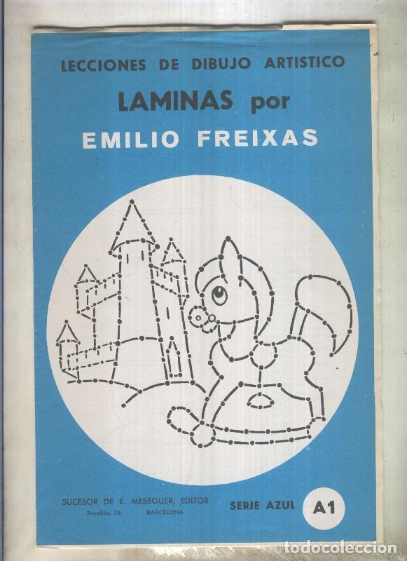 Comics: Lecciones de dibujo artistico serie numero A-01: Dibujo punteado por Emilio Freixas - Emilio Freixas