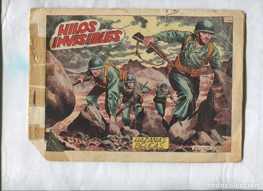 Comics: Haza&ntilde;as Belicas segunda serie numero 144: Hilos invisibles (firma due&ntilde;o en cubierta) - Boixcar