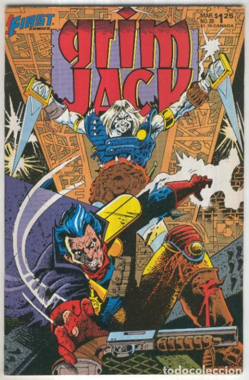 C&oacute;mics: GRIMJACK, Vol.1 No.20: Trade Wars, Holocaust (First Comics 1986) - John Ostrander