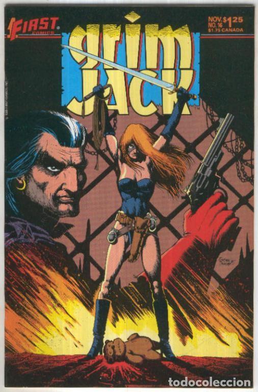 Comics: GRIMJACK, Vol.1 No.16: Wolfpac (First Comics 1985) - John Ostrander