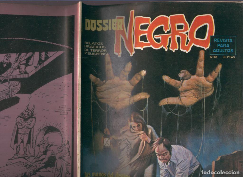 C&oacute;mics: Dossier Negro numero 084 (numerado 2 en trasera) - varios