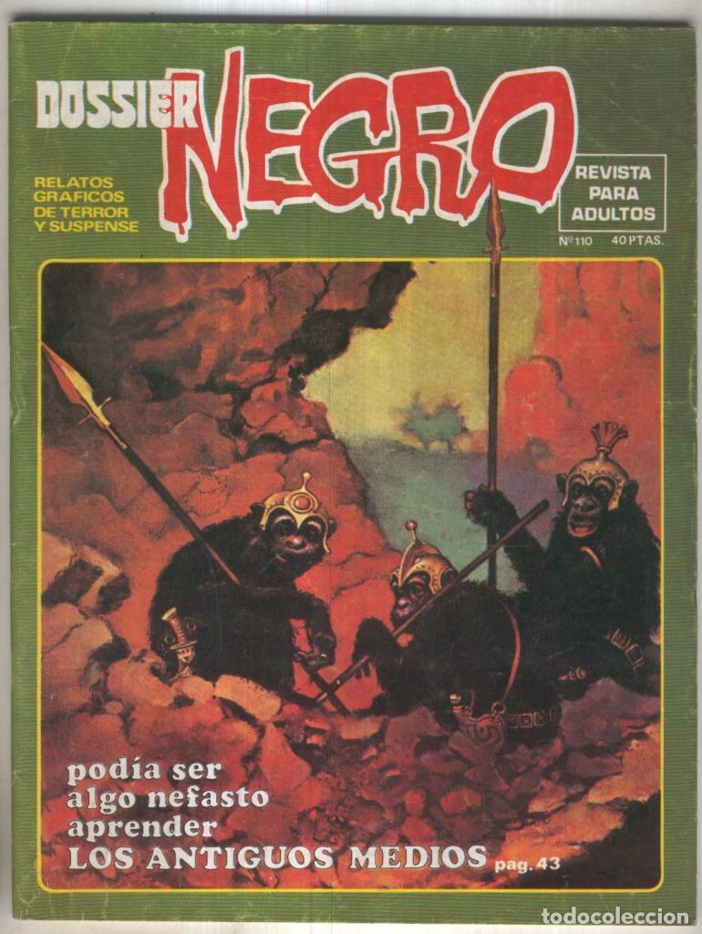 C&oacute;mics: Dossier Negro numero 110 (numerado 1 en trasera) - Varios