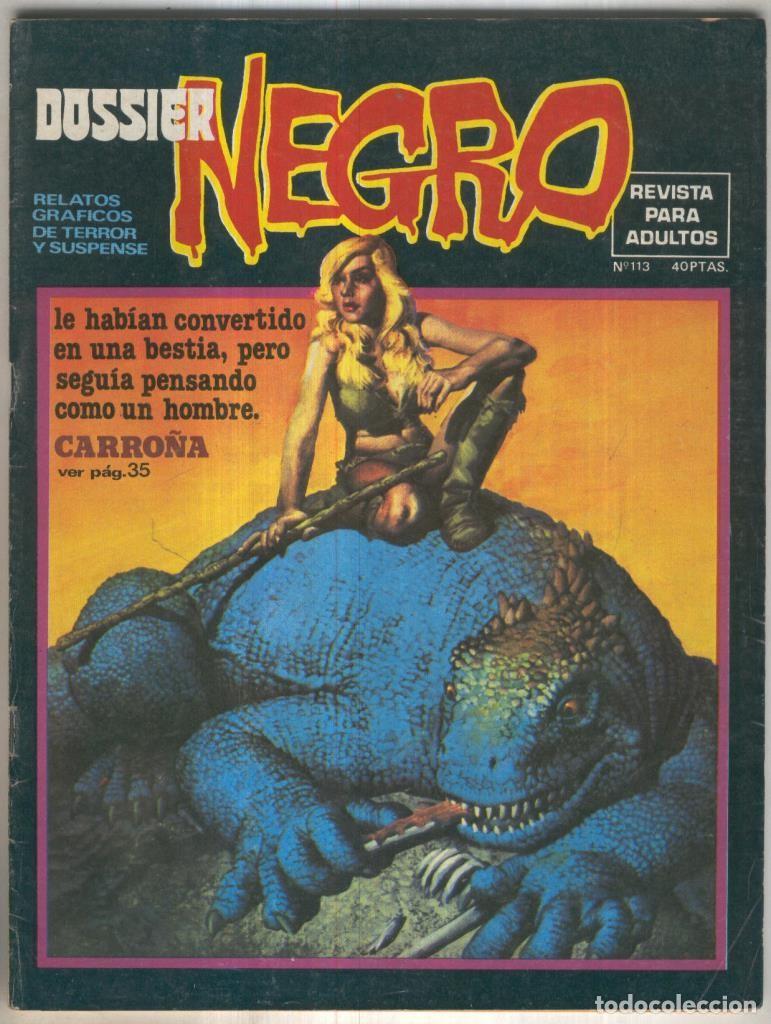 C&oacute;mics: Dossier Negro numero 113 (numerado 1 en trasera) - Varios - Foto 1
