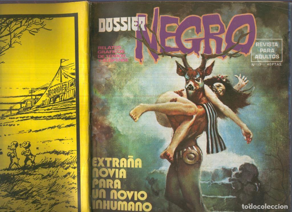 C&oacute;mics: Dossier Negro numero 115 (numerado 2 en trasera) - Varios - Foto 1