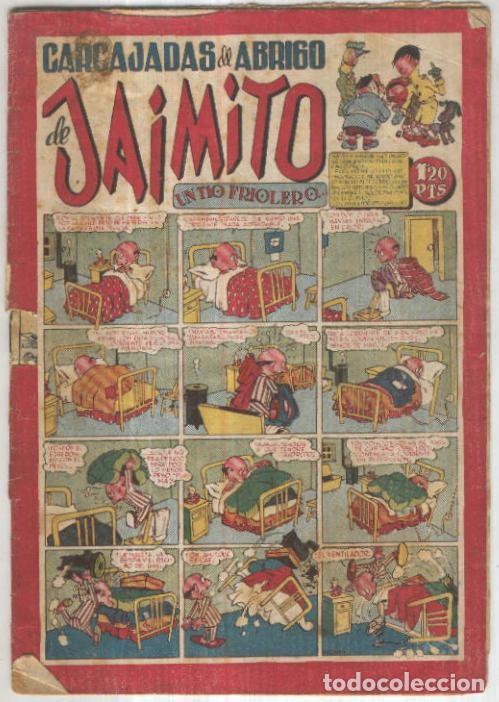 Comics : Carcajada de abrigo de Jaimito (aviejado y le falta la cubierta trasera) - varios