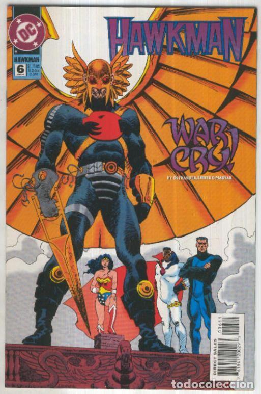 C&oacute;mics: HAWKMAN, Vol.3 No.06: War Cry (DC 1994) - Johon Ostrander - Foto 1