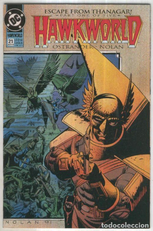 Fumetti: HAWKWORLD, Vol.3 No.21: Escape from Thanagar (DC 1992) - John Ostrander