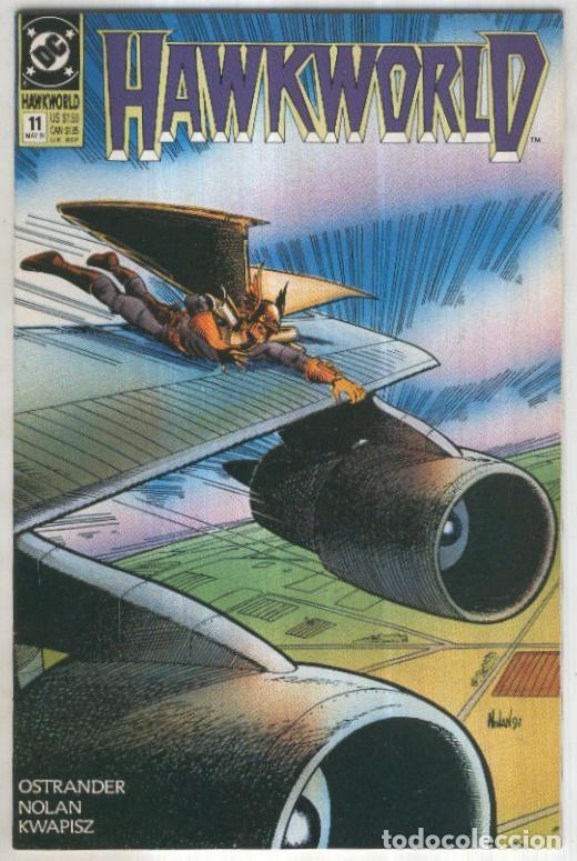 Comics: HAWKWORLD, Vol.3 No.11: Eight Milles High (DC 1991) - John Ostrander