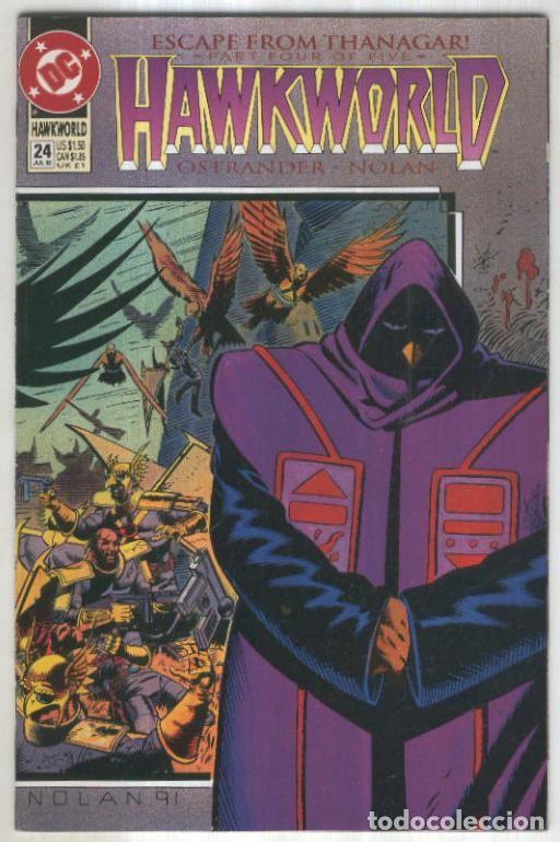 Fumetti: HAWKWORLD, Vol.3 No.24: Escape from Thanagar 10 (DC 1992) - John Ostrander
