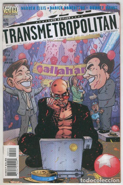 C&oacute;mics: TRANSMETROPOLITAN, Vo.1 No.20: The New Scum (DC-Vertigo 1999) - Warren Ellis