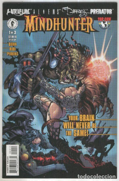 C&oacute;mics: WITCHBLADE/ALIENS/DARKNESS/PREDATOR: MINDHUNTER Vol.1: Numero 01 (Image 2000) - David Quinn - Foto 1