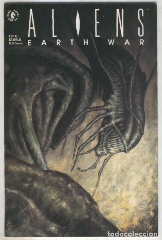 C&oacute;mics: ALIENS EARTH WAR Vol.1: Numero 04 (Dark Horse 1990) - Mark Verheiden