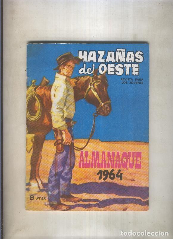 C&oacute;mics: Haza&ntilde;as del Oeste almanaque 1964 - Varios - Foto 1