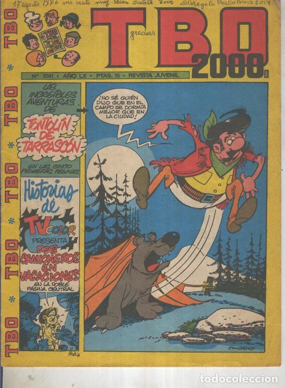 C&oacute;mics: TBO 2000 numero 2191 - Varios - Foto 1