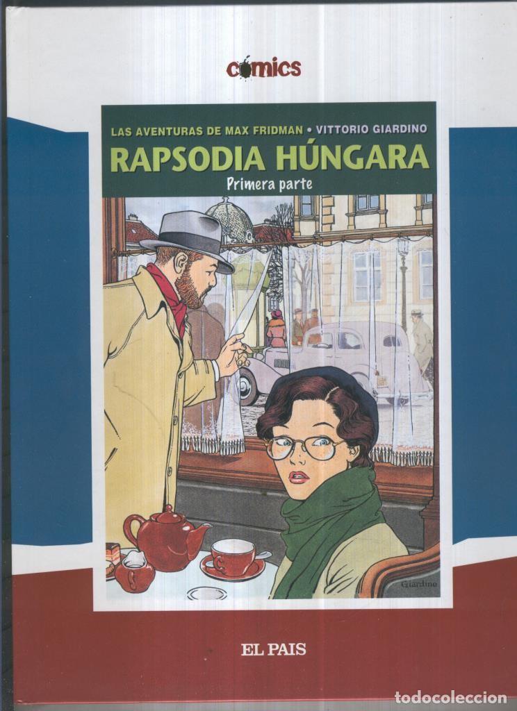 Fumetti: Comics El Pais volumen 12: Max Fridman: Rapsodia Hungara, 1&ordf; parte - Vittorio Giardino
