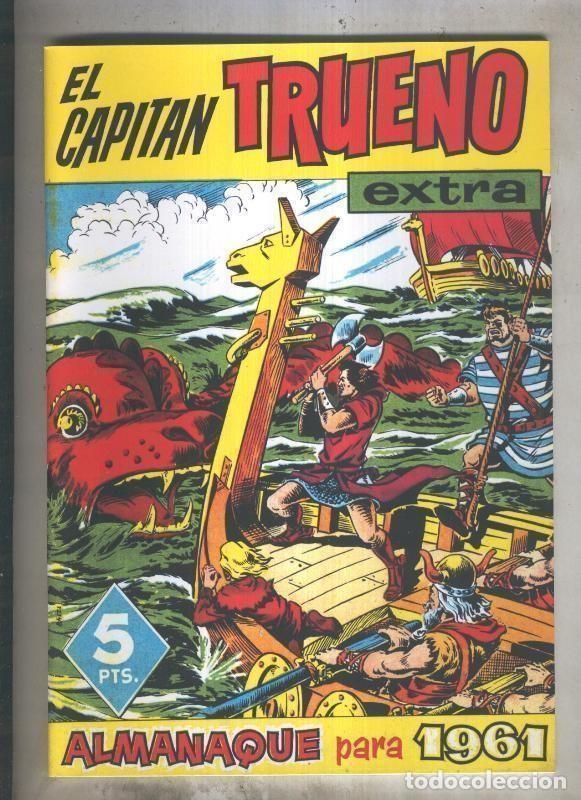 C&oacute;mics: El Capitan Trueno facsimil almanaque extra 1961 - Varios - Foto 1