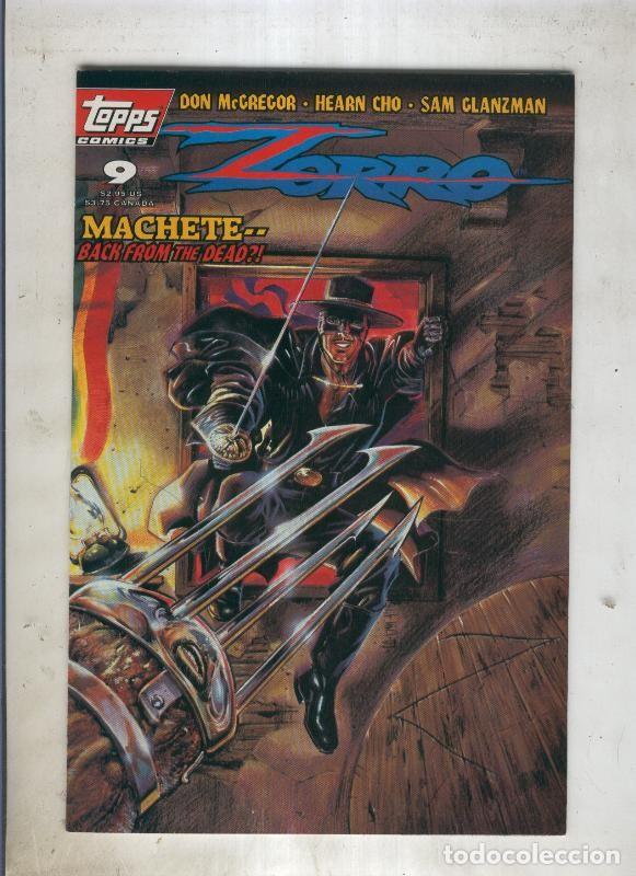 C&oacute;mics: ZORRO 1994 numero 09 - Don McGregor - Foto 1