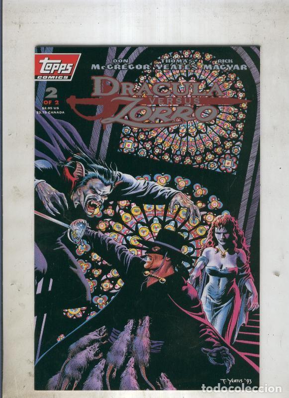 C&oacute;mics: DRACULA VS ZORRO numero 02 - Don McGregor