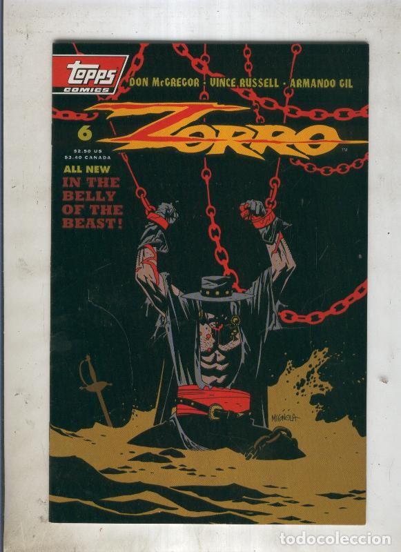 C&oacute;mics: ZORRO 1994 numero 06 - Don McGregor - Foto 1