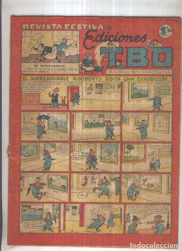 Comics: TBO sin numerar: El impresionable Rigoberto visita una exposicion - Varios