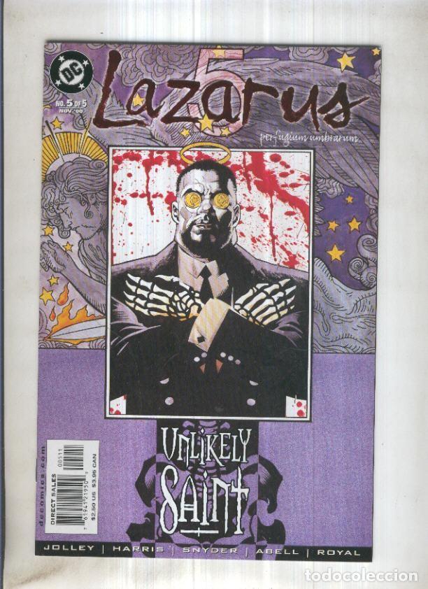 C&oacute;mics: LAZARUS FIVE , Vol.1 No.05: Unlikely Saint (DC 2000) - Jolley, Harris y Snyder - Foto 1