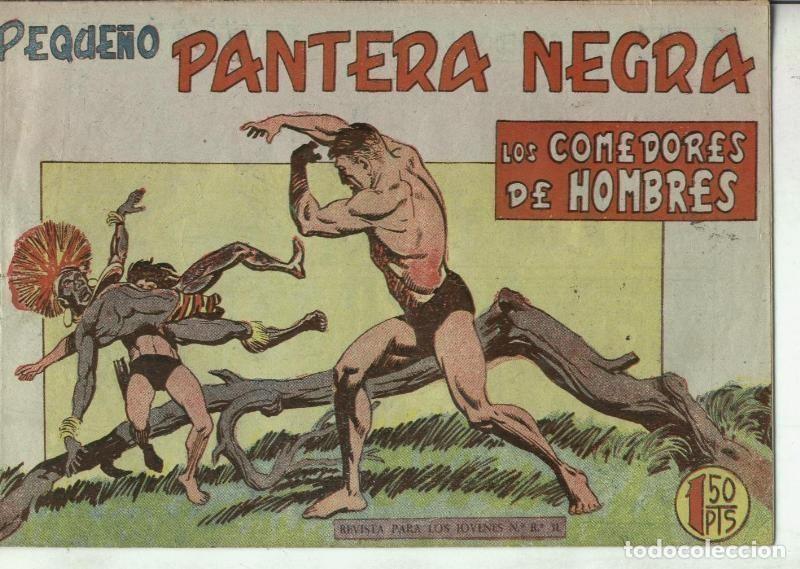 C&oacute;mics: Peque&ntilde;o Pantera Negra numero 160: Los comedores de hombres - Varios