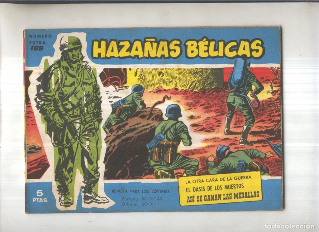 Comics: Haza&ntilde;as Belicas Azules numero 189: La otra cara de la guerra-El oasis de los muertos- - Boixcar