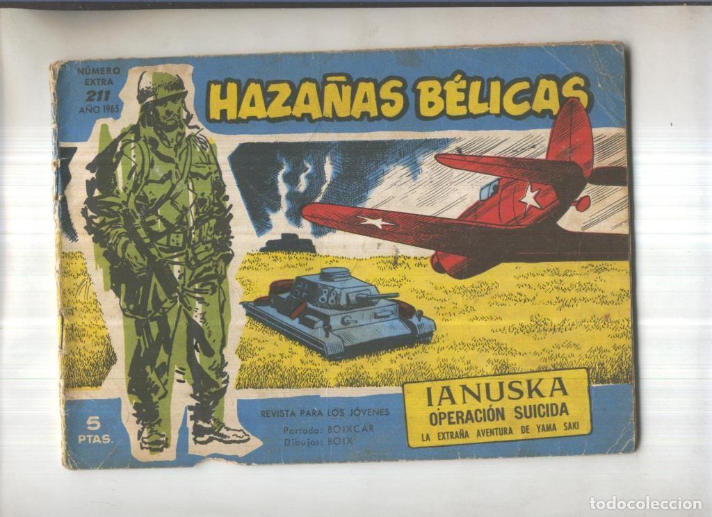 Comics: Haza&ntilde;as Belicas Azules numero 211: Ianuska-Operacion suicida-La extra&ntilde;a aventura de Yama Saki - Boix