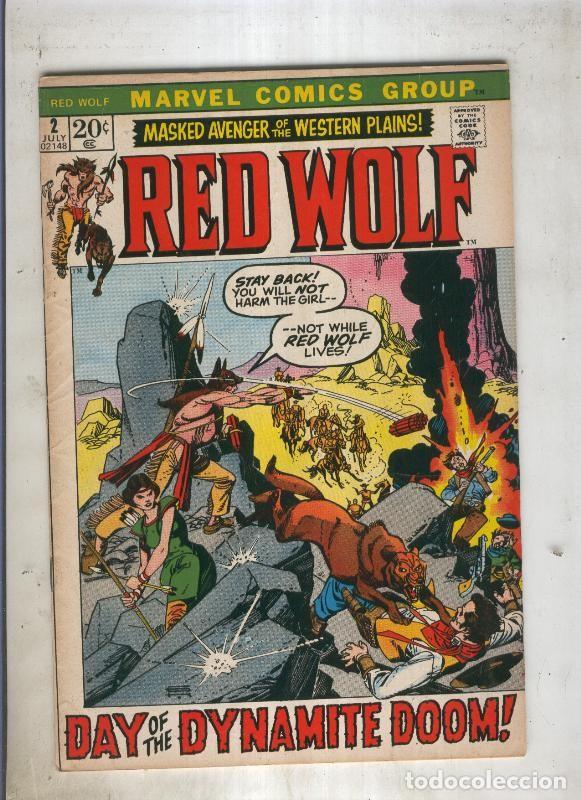 C&oacute;mics: RED WOLF edicion 1972 numero 02 - Stan Lee