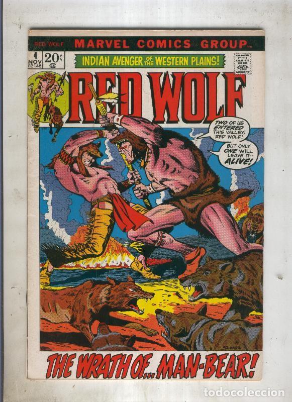 C&oacute;mics: RED WOLF edicion 1972 numero 04 - Stan Lee