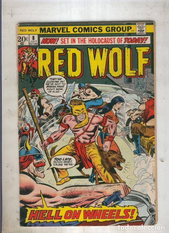 C&oacute;mics: RED WOLF edicion 1972 numero 08 - Stan Lee