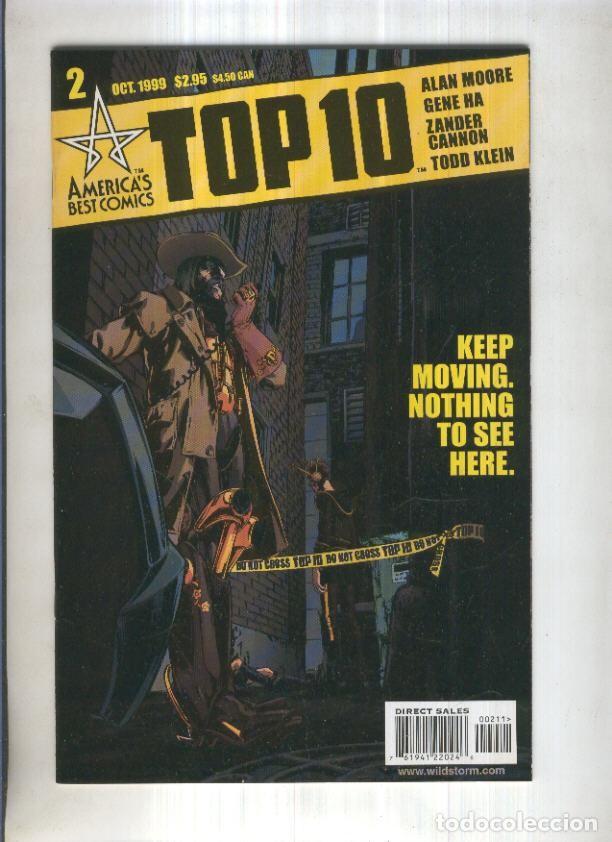 Comics: TOP 10, Vol.1 No.02: Blind Justice (ABC 1999) - Alan Moore