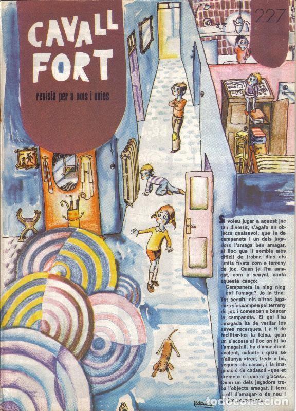 C&oacute;mics: Cavall Fort numero 227: Los Barrufets - Varios - Foto 1