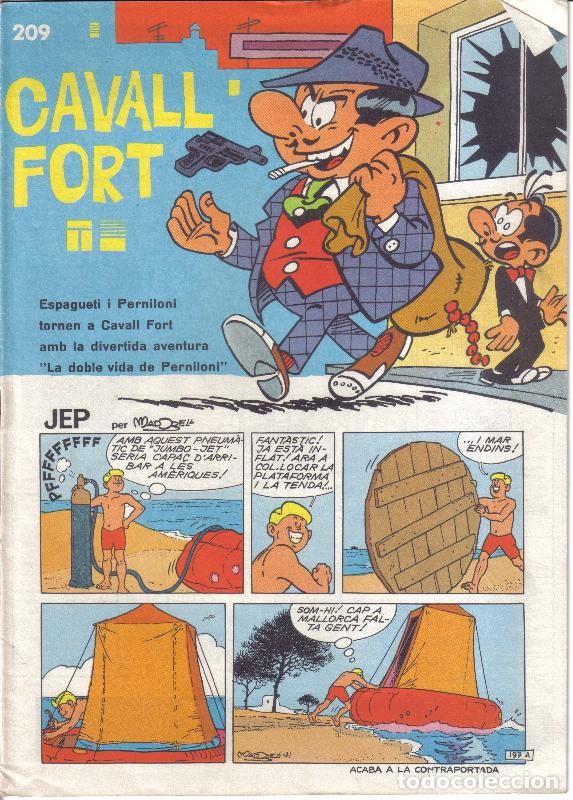 C&oacute;mics: Cavall Fort numero 209 - Varios - Foto 1