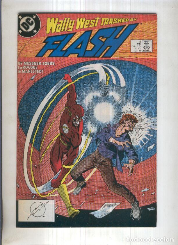 C&oacute;mics: THE FLASH, Vol.2 No.15: Hitting Bottom (DC 1988) - Mike Baron - Foto 1