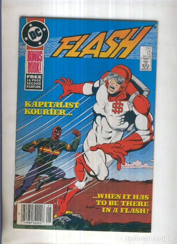 C&oacute;mics: THE FLASH, Vol.2 No.12: Velocity 9 (DC 1988) codigo de Barras - Mike Baron - Foto 1