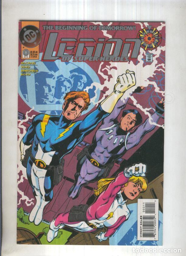 C&oacute;mics: LEGION OF SUPER-HEROES, Vol.1 No.00: Time And Chance (DC 1994) - Mark Waid y Tom McCraw