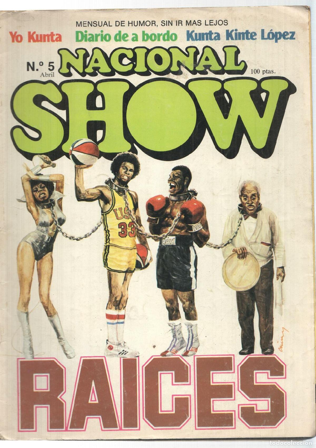 Comics: Revista Nacional Show numero 5: Raices - varios