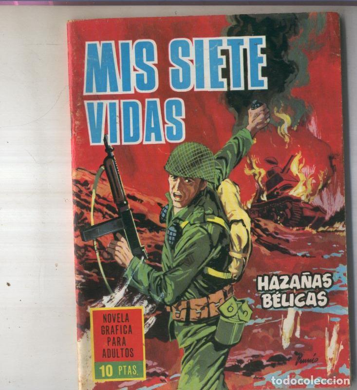 Comics: Haza&ntilde;as Belicas libreta numero 120 Mis siete vidas - P Bertran