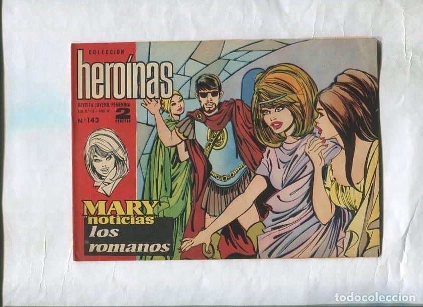 Fumetti: Mary Noticias numero 143: trasera foto de Clint Walker (cheyenne) - Roy Mark-Carmen barbara