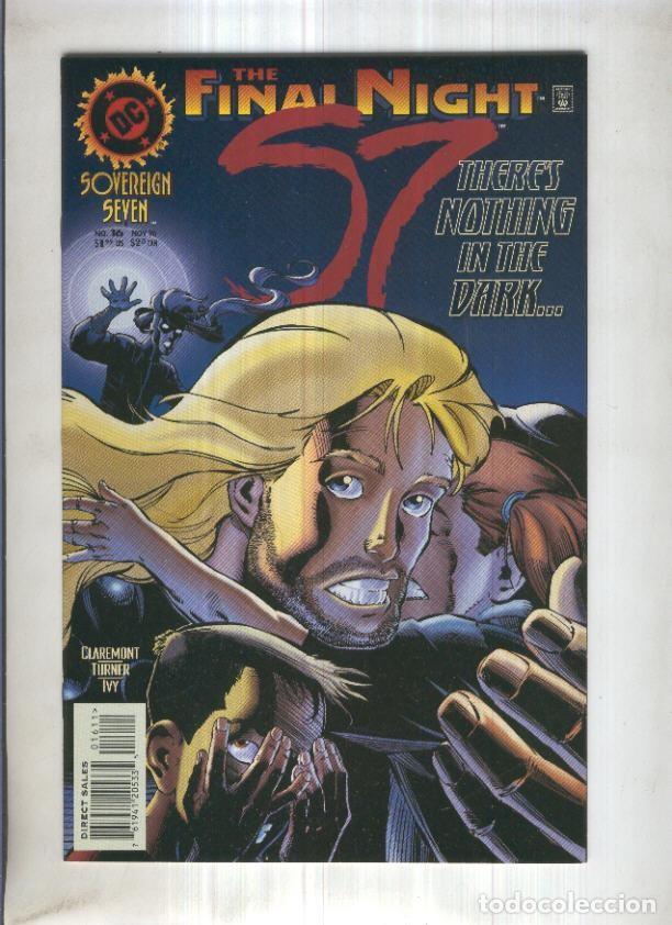Comics: SOVEREIGN SEVEN, Vol.1 No.16: Theres nothing in the Dark (DC 1996) - Chris Claremont