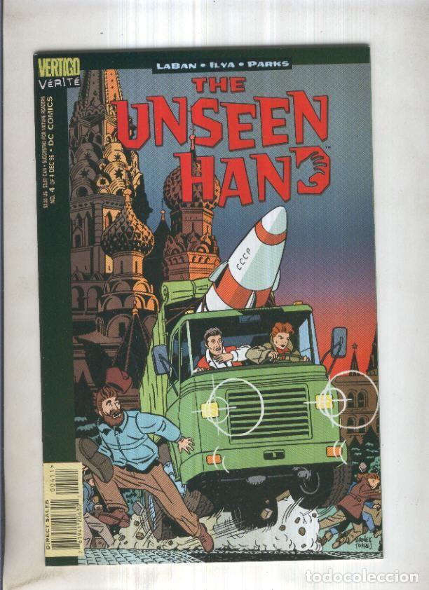 C&oacute;mics: Vertigo Verite: THE UNSEEN HAND, Vol.01 No.04: Hands Up (Vertigo 1996) - Terry Laban