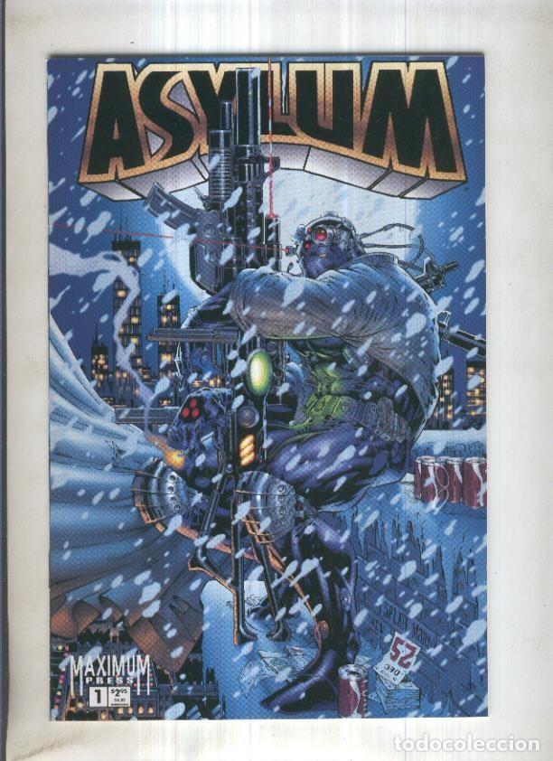 C&oacute;mics: ASYLUM, Vol.1 No.01: Bean World (Maximum Press 1995) - Rob Lyefeld - Foto 1