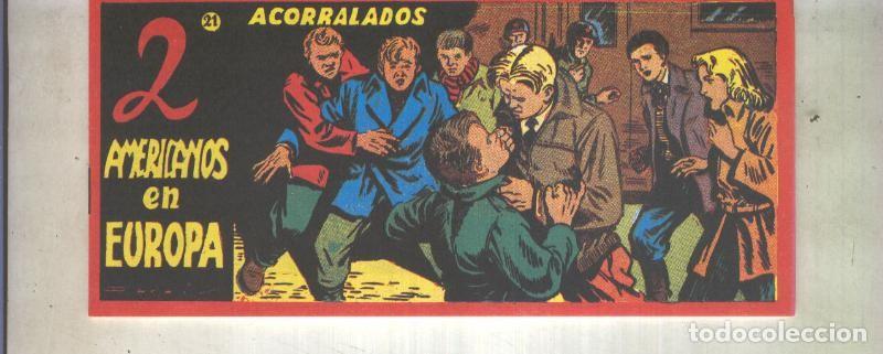 Comics: Dos Americanos en Europa, facsimil numero 21: Acorralados - Francisco Darnis